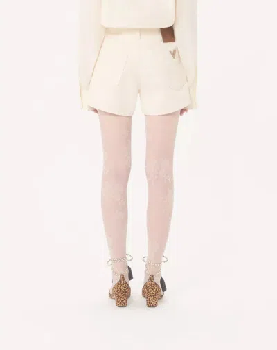 Valentino Shorts In Ivory