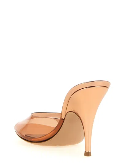 Gianvito Rossi Sofia Mule In Orange