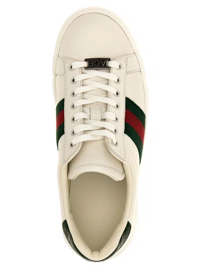 Gucci Ace Sneaker In White