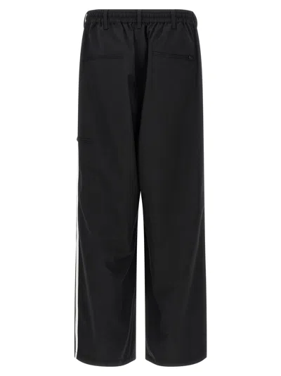 Y-3 Wool-blend Trousers In Black