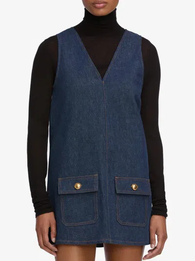 Frame E26 Dress In Navy
