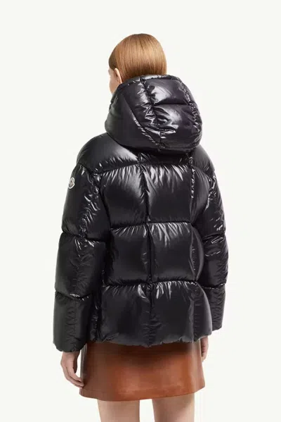 Moncler Quilted Down Down Jacket In Black