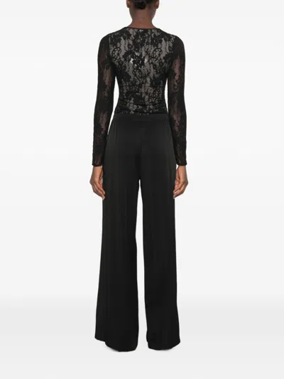 Zimmermann Lace Bodysuit In Black
