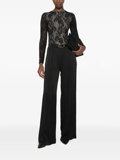 Zimmermann Lace Bodysuit In Black