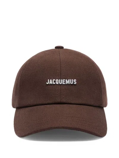 Jacquemus Baseball Cap In Brown