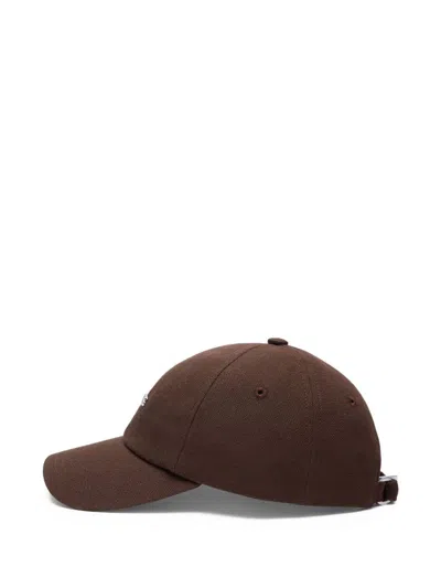 Jacquemus Baseball Cap In Brown