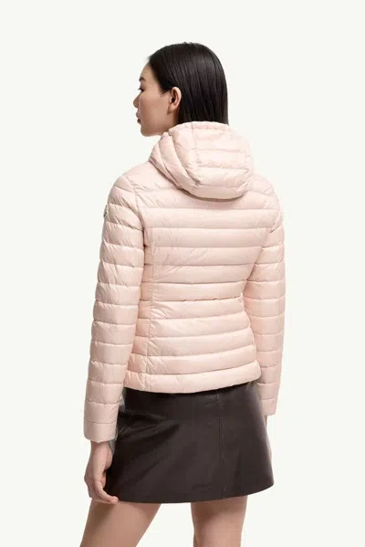 Moncler Quilted Down Down Jacket In Pink