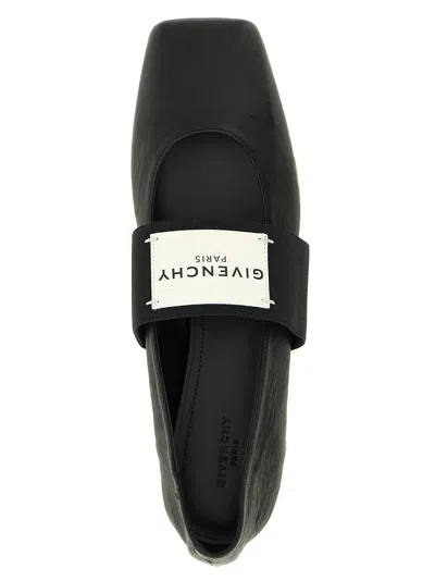 Givenchy Paris Ballet Flat In Black