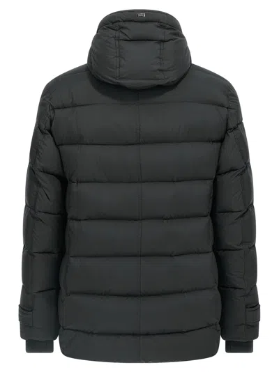 Herno L'eskimo Down Jacket In Black
