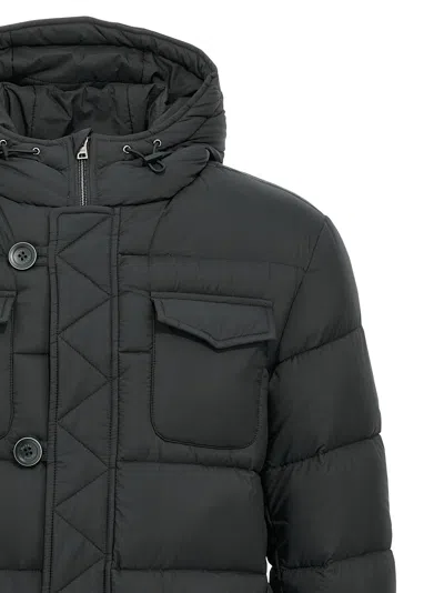 Herno L'eskimo Down Jacket In Black