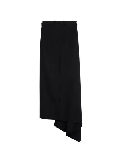 Givenchy Wool Skirt In Black