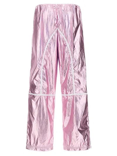 Tom Ford Laminated Track Pants In Pink