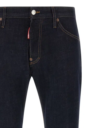 Dsquared2 Teddy Jeans In Navy