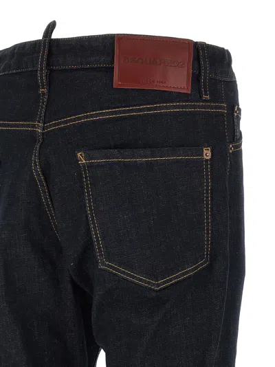 Dsquared2 Teddy Jeans In Navy
