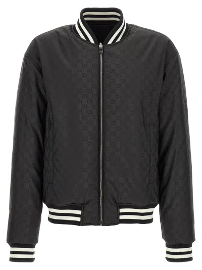 Gucci Bomber Jacket In Black