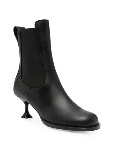 Sergio Rossi Elasticated Chelsea Boot In Black