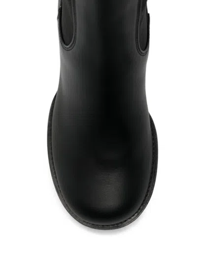 Sergio Rossi Elasticated Chelsea Boot In Black