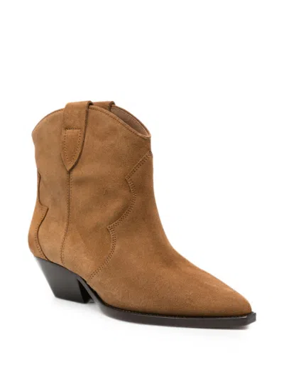 Isabel Marant Dewina Boot In Caramel