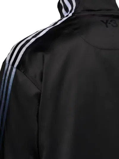 Y-3 Gradient 3-stripes Track Jacket In Black