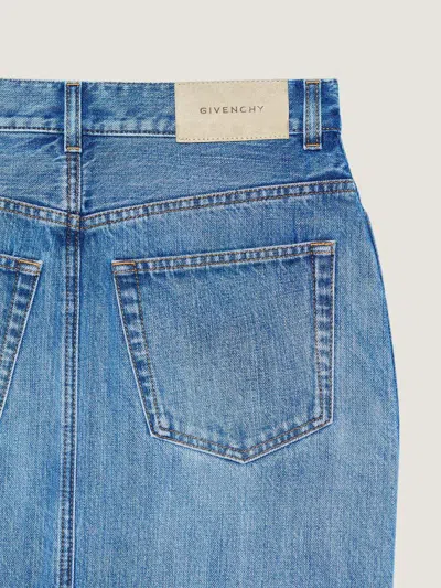 Givenchy Skirt In Blue