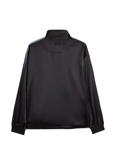 Y-3 Gradient 3-stripes Track Jacket In Black