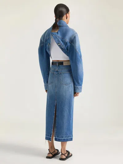 Givenchy Skirt In Blue