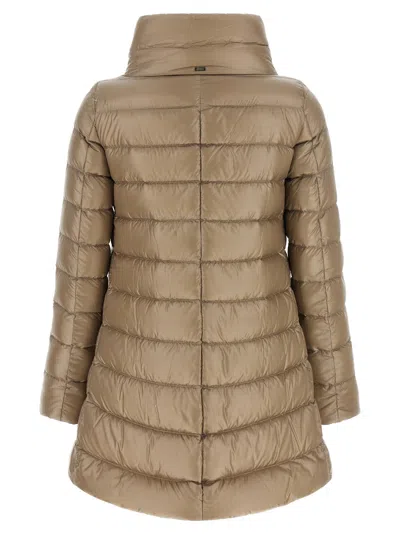 Herno Amelia Down Jacket In Beige