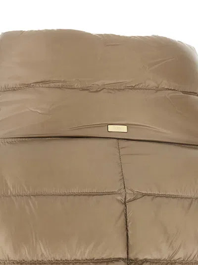 Herno Amelia Down Jacket In Beige