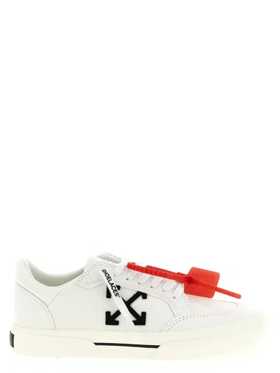 Off-white Off White Vulcanized Canvas Sneaker In White