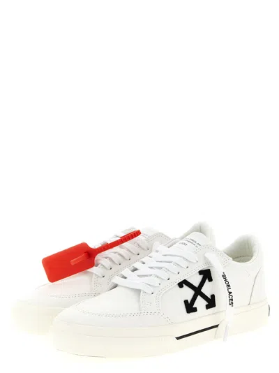 Off-white Off White Vulcanized Canvas Sneaker In White