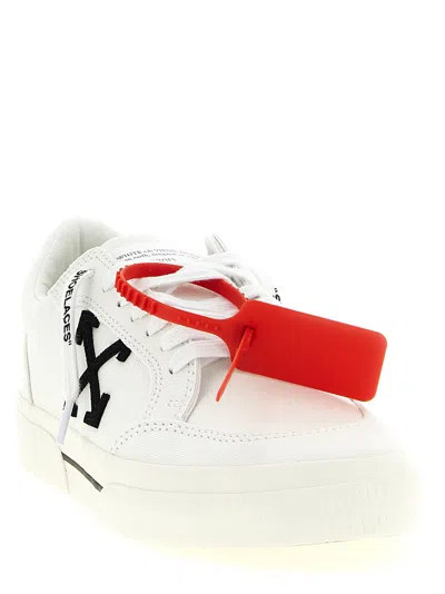 Off-white Off White Vulcanized Canvas Sneaker In White