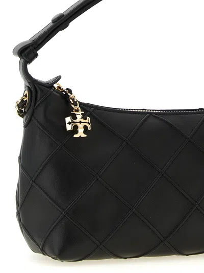 Tory Burch Fleming Clutch In Black