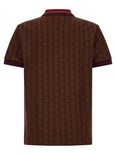 Lacoste Polo In Brown