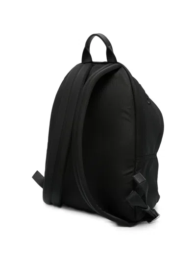 Givenchy Embroidered Logo Backpack In Black