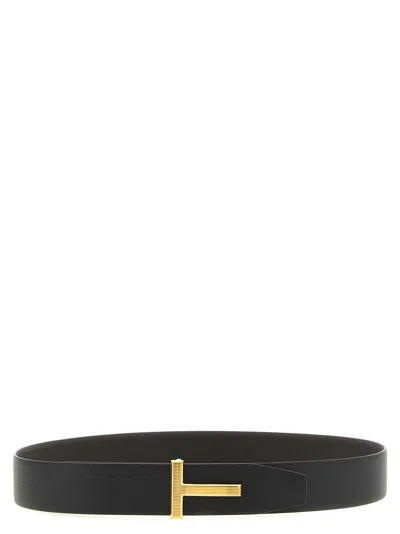 Tom Ford Icon Belt In Black