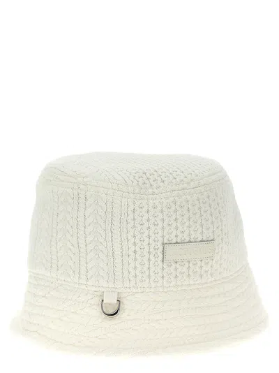 Jacquemus Bucket Hat In White