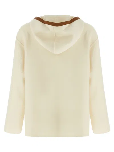 Max Mara Studio Mstcomica Coat In Cream