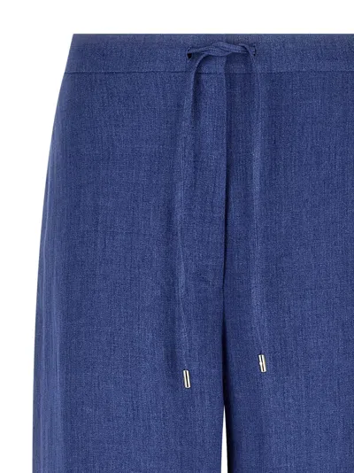 Max Mara Studio Trousers In Blue