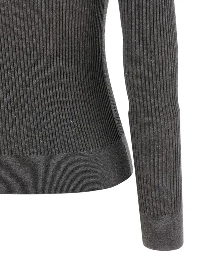 Max Mara Studio Sweater In Charcoal