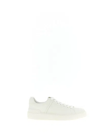 Balmain B-court Sneaker In White