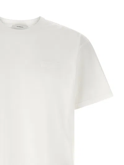 Givenchy Tone-on-tone Jacquard T-shirt In White