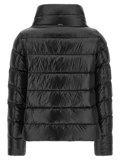 Herno Quilted Goose Down Down Jacket In Black