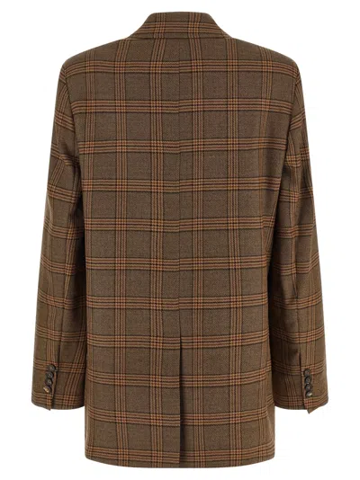 Max Mara Studio Blazer In Brown