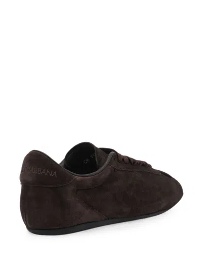 Dolce & Gabbana Suede Ballet Flat In Multi