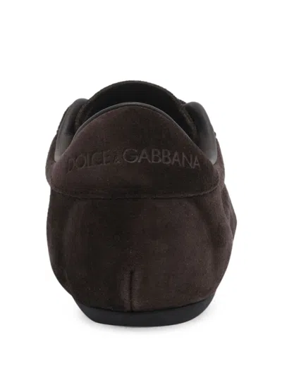 Dolce & Gabbana Suede Ballet Flat In Multi