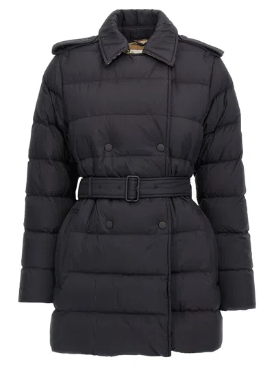 Burberry Down Jacket In Black