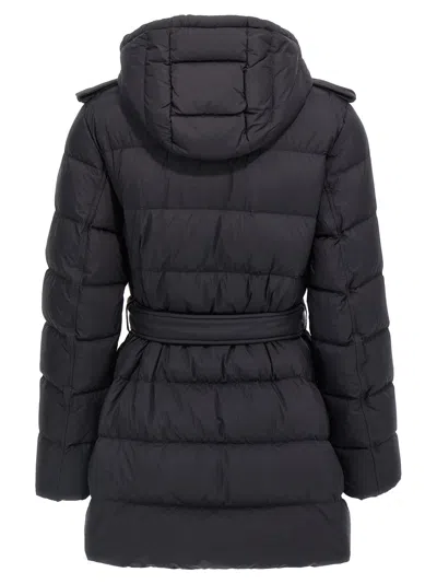 Burberry Down Jacket In Black