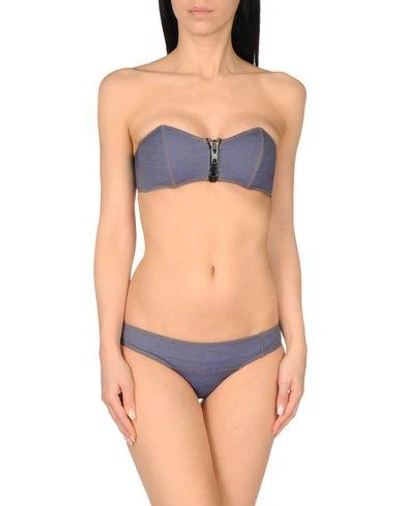 Shop Lisa Marie Fernandez Bikinis In Blue