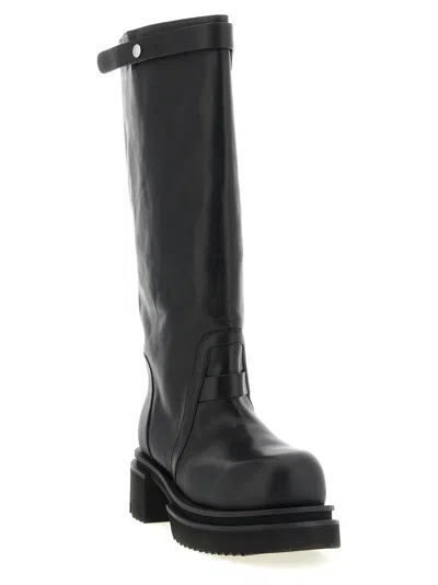 Rick Owens Naska Bogun Boot In Black
