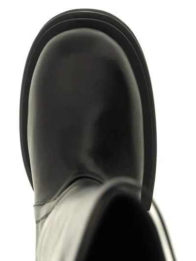 Rick Owens Naska Bogun Boot In Black